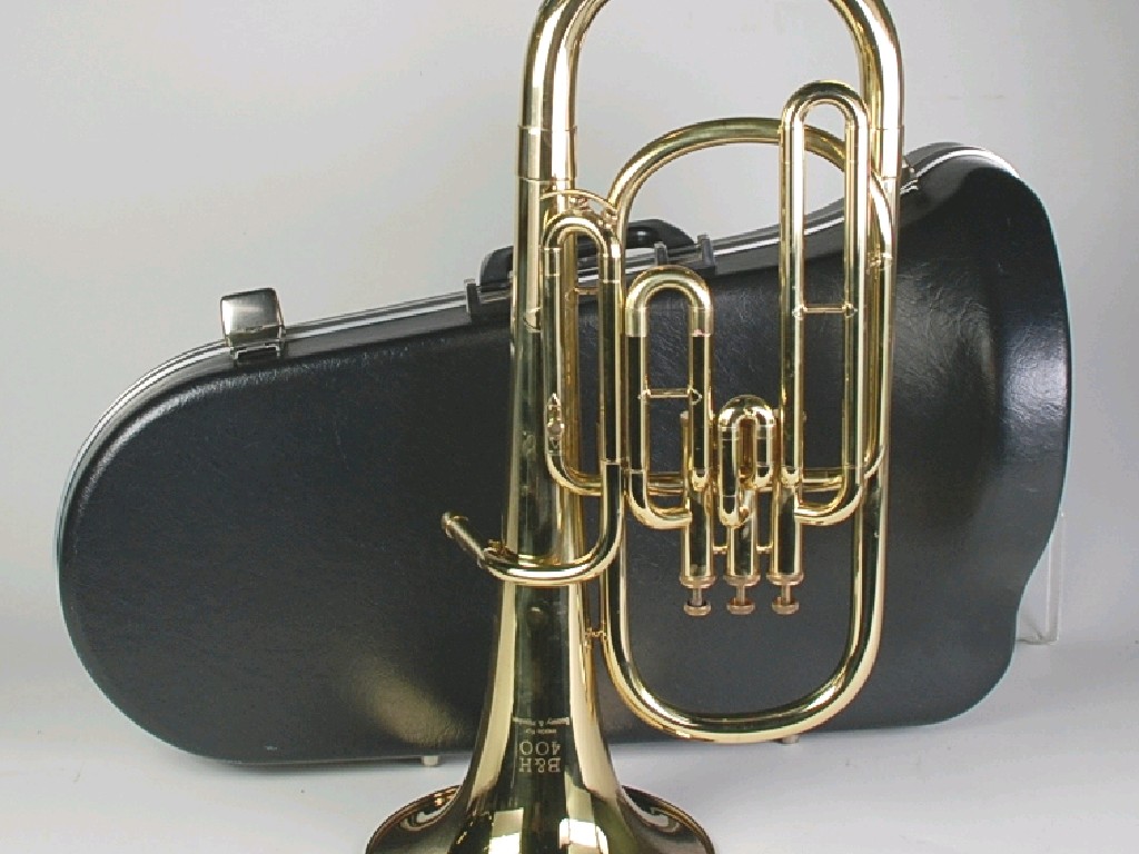 Appraisal: MID TWENTIETH CENTURY GILT METAL EUPHONIUM made for Boosey and