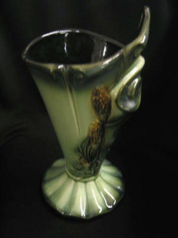 Appraisal: Hull Art Pottery Vase Parchment Pine