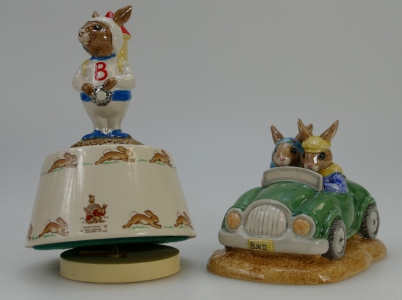 Appraisal: A collection of Royal Doulton Bunnykins figures to include Musical