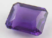 Appraisal: A loose polished amethyst approx carat