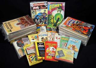 Appraisal: V Pcs Marvel Dell VINTAGE COMIC BOOKS CARTOONING Mad Magazine