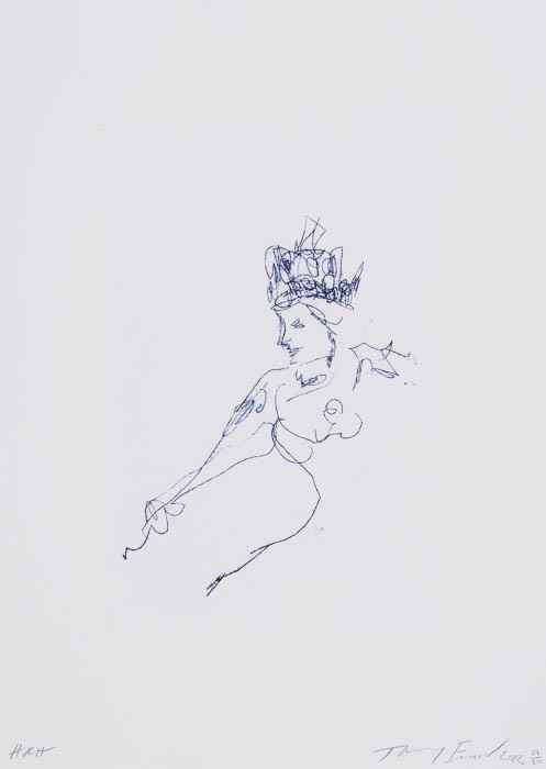 Appraisal: Tracey Emin b H R H polymer gravure etching printed