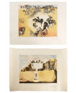 Appraisal: Collection of Lithographs After Salvador Dali After Salvador Dal Spanish