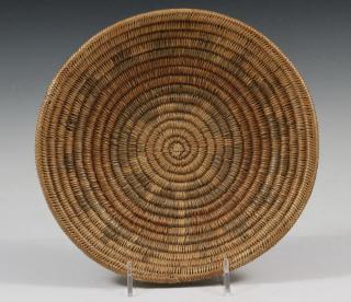 Appraisal: NATIVE AMERICAN BASKET Navajo Wedding Basket early th c in