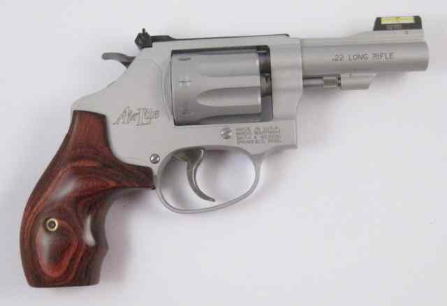 Appraisal: SMITH WESSON MODEL AIR LIGHT DOUBLE ACTION REVOLVER lr caliber