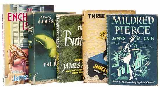 Appraisal: Cain James M Mildred Pierce jacket spine a little darkened