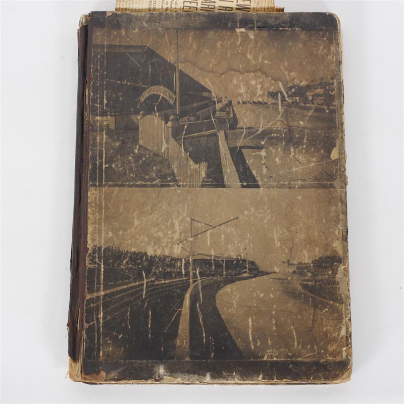 Appraisal: Early Racing scrapbook