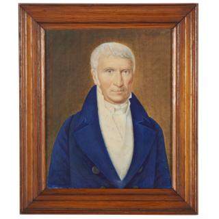 Appraisal: American School portrait painting American School portrait painting American School