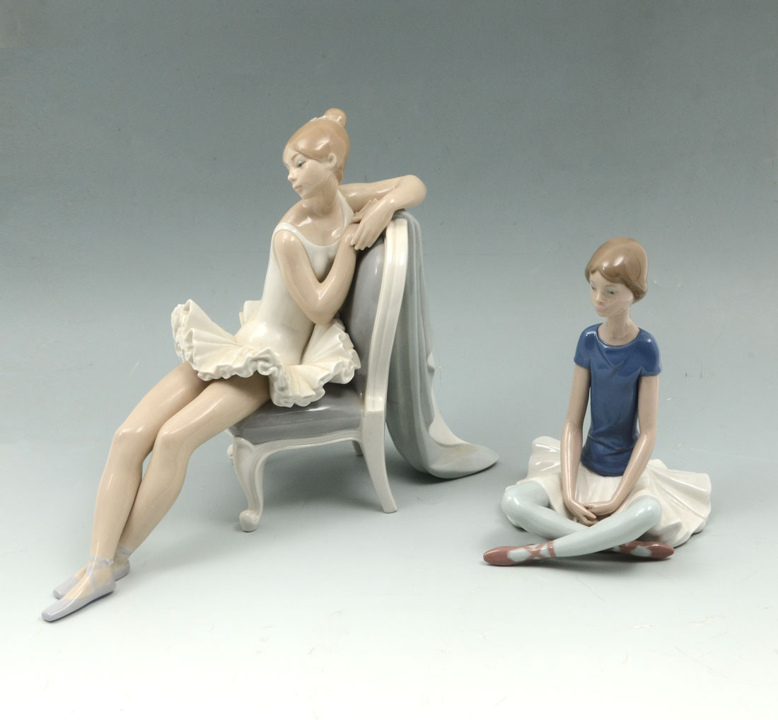 Appraisal: LLADRO BETH CLASSIC DANCE BALLERINA FIGURINES pieces total to include