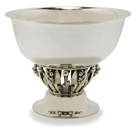 Appraisal: Georg Jensen Sterling Silver Center Bowl Estimate -