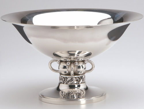 Appraisal: Walter Meyer footed sterling centerbowl in the Jensen style with