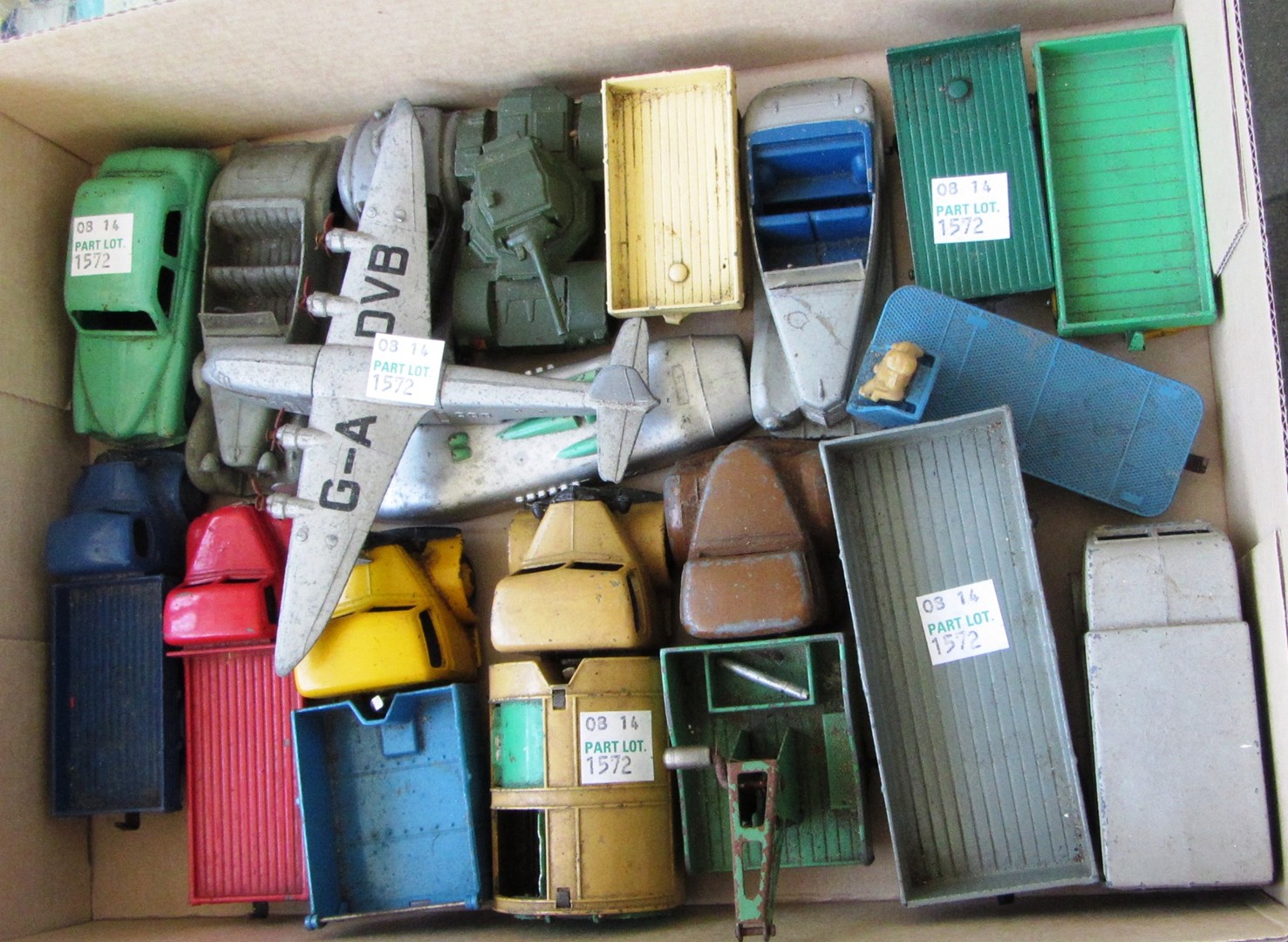 Appraisal: A quantity of Dinky die-cast vehicles including an Empire flying