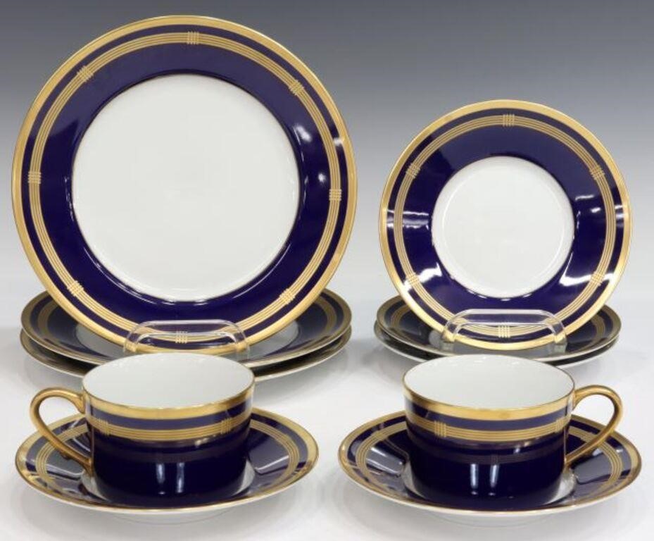 Appraisal: lot of Christian Dior porcelain a partial service in Gaudron