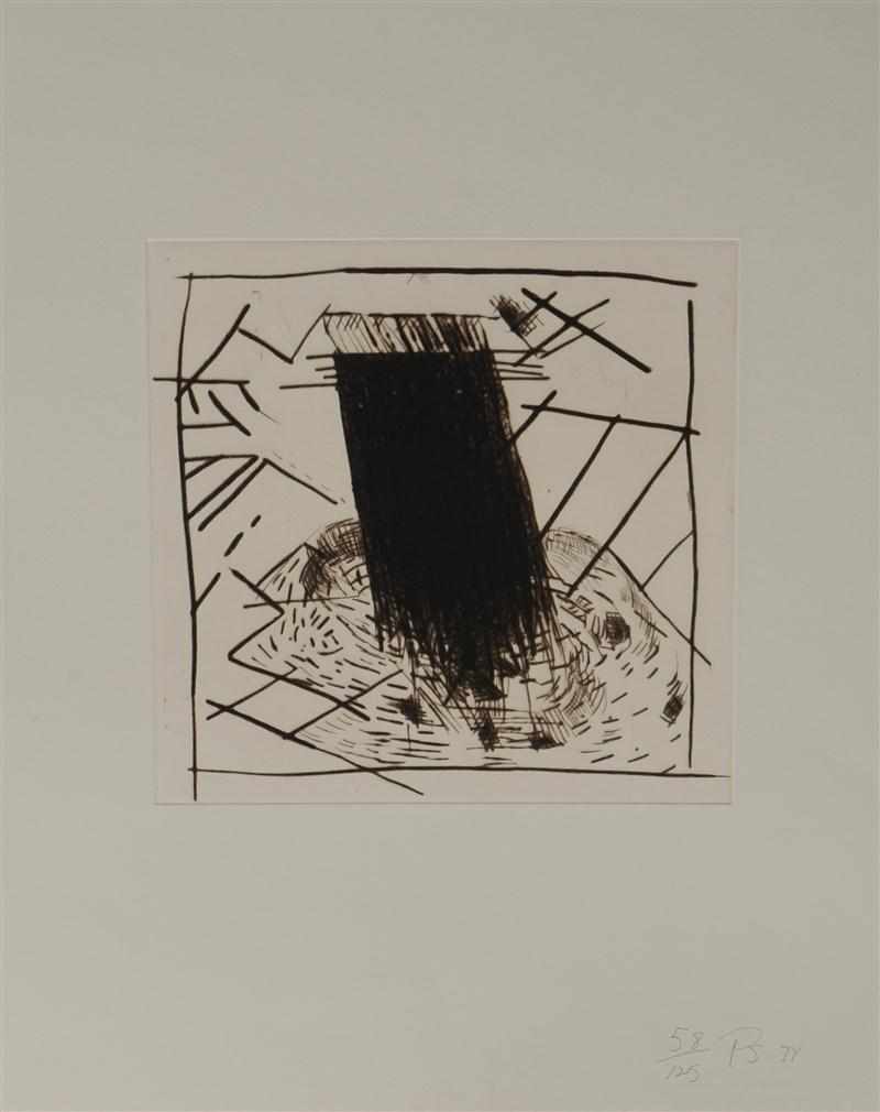 Appraisal: PAT STEIR b UNTITLED Lithograph initialed numbered and dated '