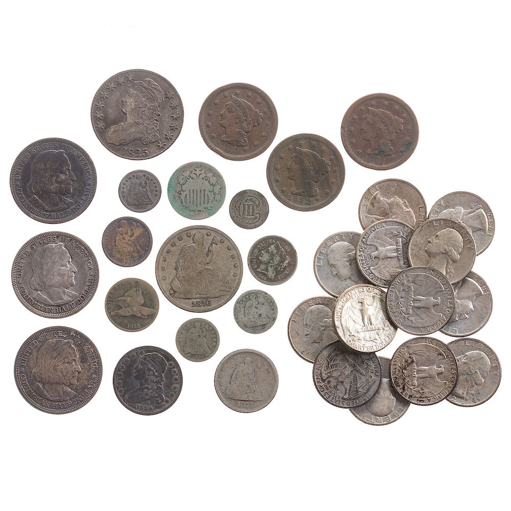 Appraisal: U S Type Coin Collection -large cents - - VG