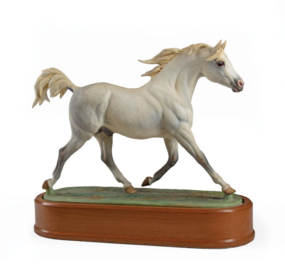 Appraisal: Royal Worcester Arab Stallion porcelain modeled by Doris Lindner marked