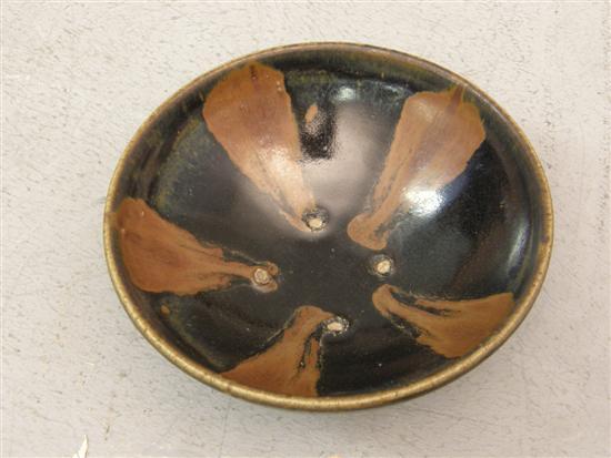 Appraisal: Chinese Song Dynasty splashed Hanan bowl diameter