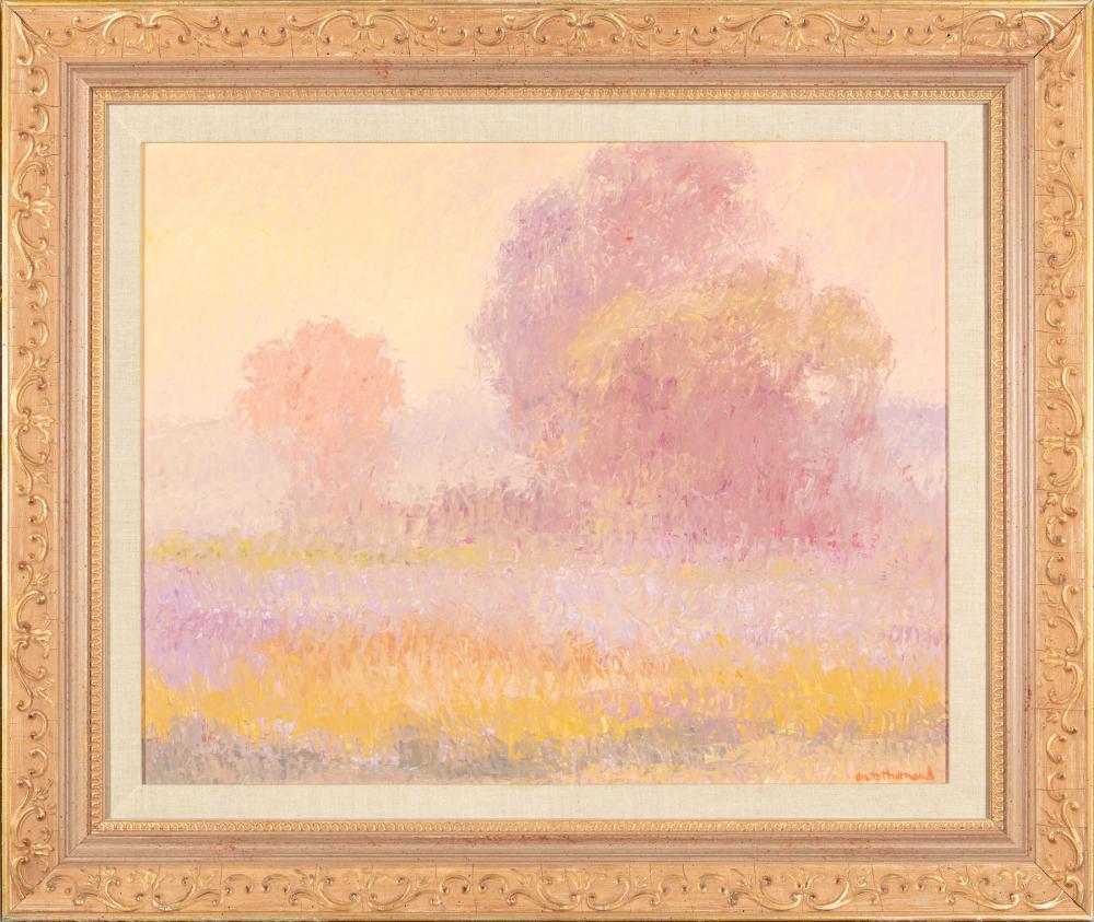 Appraisal: George Thurmond American Mississippi b Spring Wildflower Heavy Haze oil