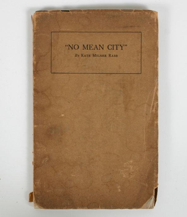 Appraisal: No Mean City by Kate Milner Rabb Indianapolis L S