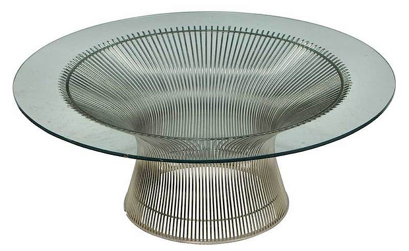 Appraisal: Mid-Century Platner Coffee Table by Knoll New York second half