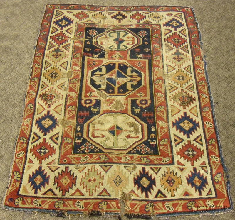 Appraisal: Kuba Rug Northeast Caucasus th century ft in x ft