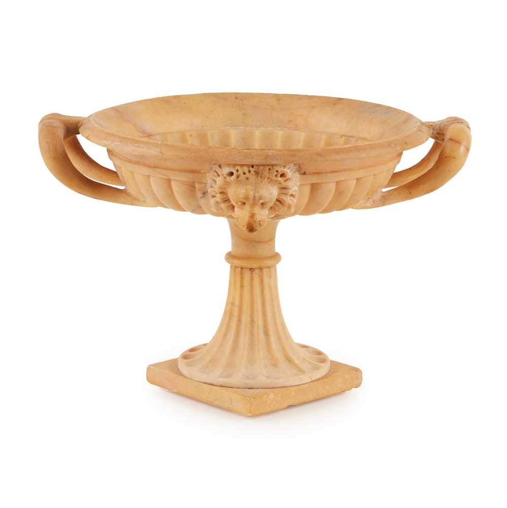 Appraisal: GRAND TOUR GIALLO ANTICO MARBLE TAZZA IN THE MANNER OF