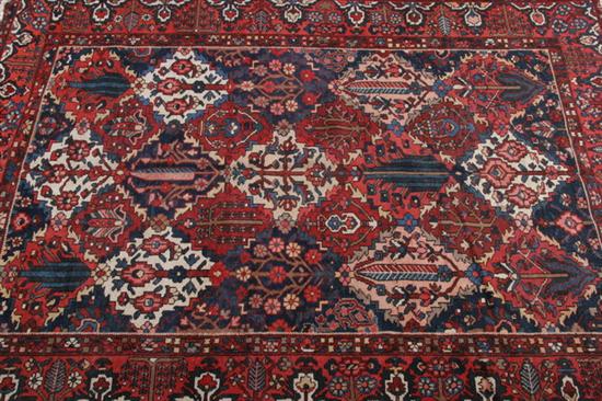 Appraisal: BAKHTIARI RUG - ft x ft in