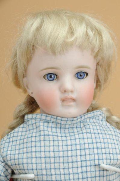 Appraisal: Child Doll with Closed Mouth Germany ca bisque shoulder head