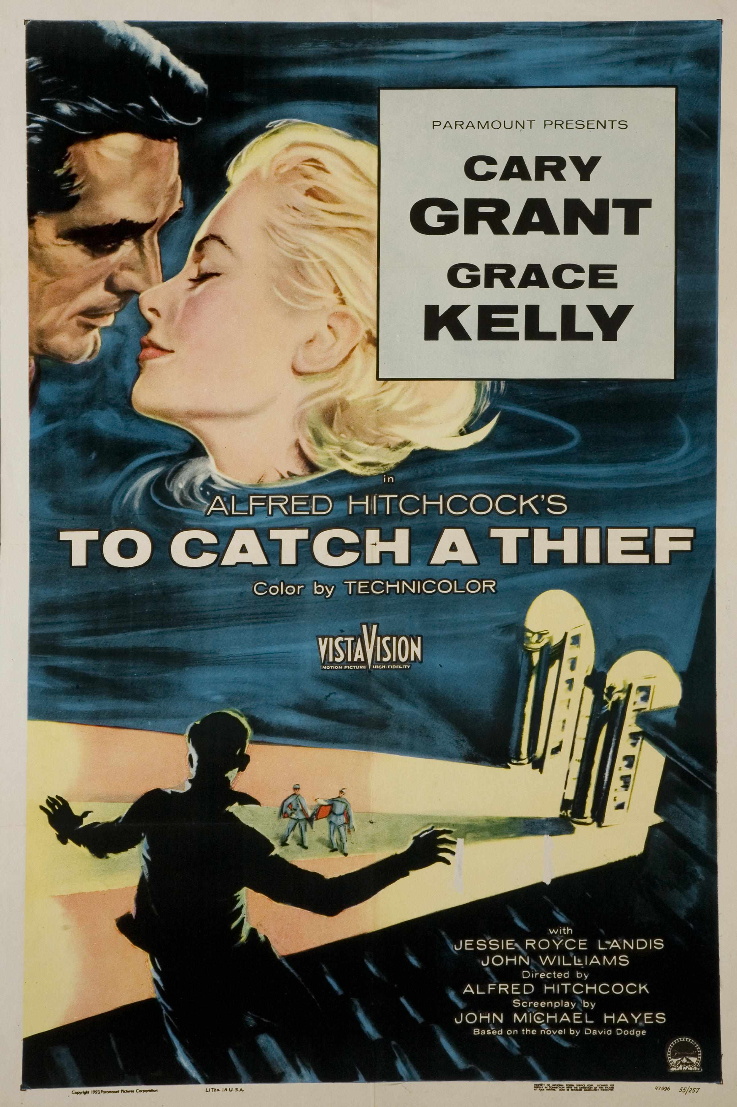 Appraisal: To Catch a Thief Paramount one-sheet x in