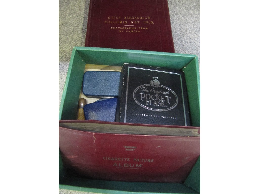 Appraisal: Lot comprising Dunhill cigarette lighter album of cigarette cards etc