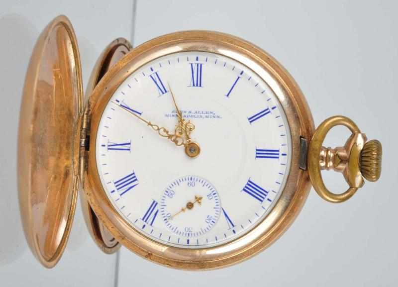 Appraisal: Waltham Hunter Case Pocket Watch Description Working no year case