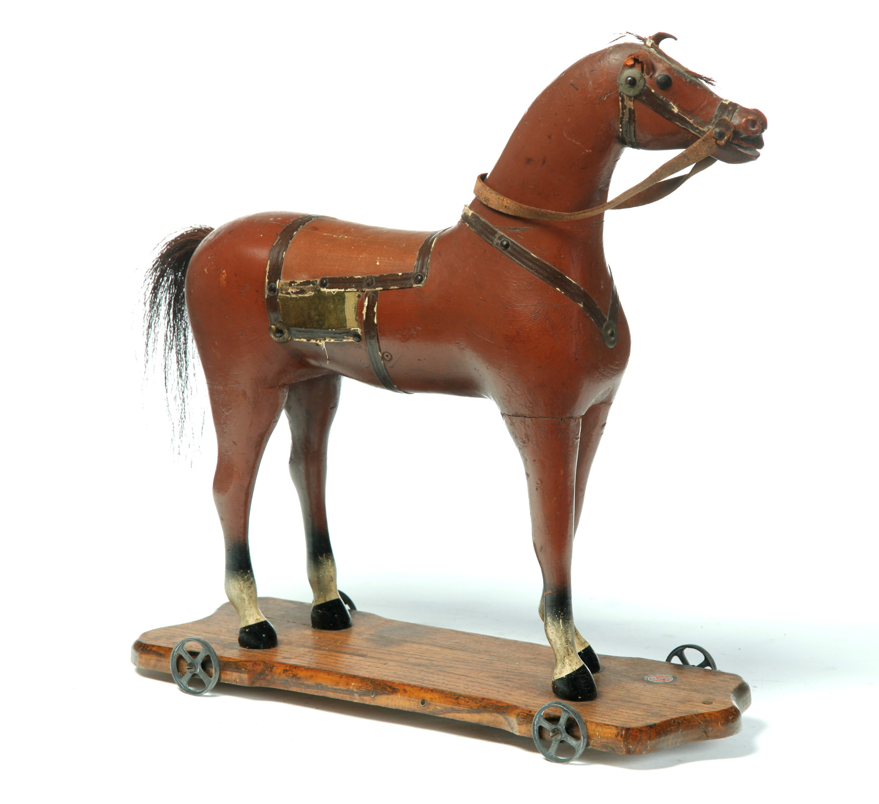 Appraisal: CONVERSE HORSE PULL TOY Made by the Morton E Converse