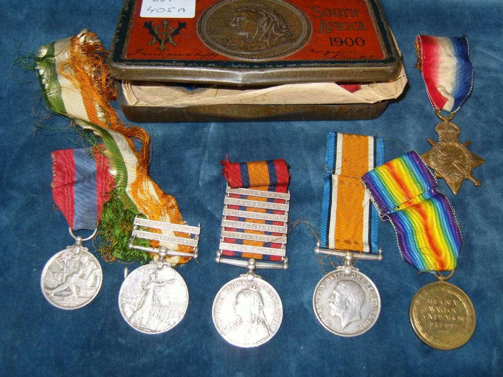 Appraisal: The South Africa and WWI Medals of Sergeant William Evans