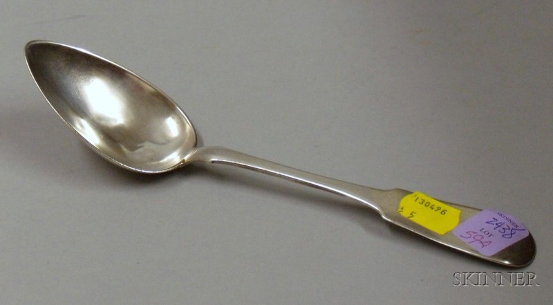 Appraisal: Russian Silver Spoon lg in