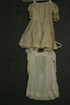 Appraisal: DOLL CLOTHING - Lot of six pieces including four hand