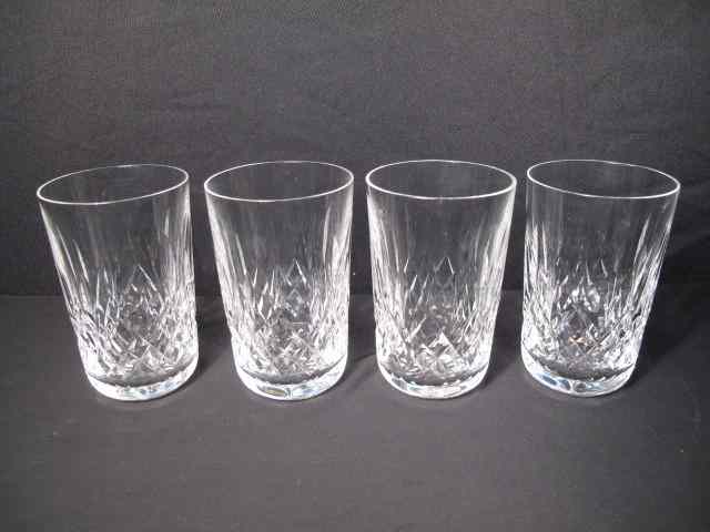 Appraisal: Waterford crystal Lismore tumbler glass set Includes glasses Each measures