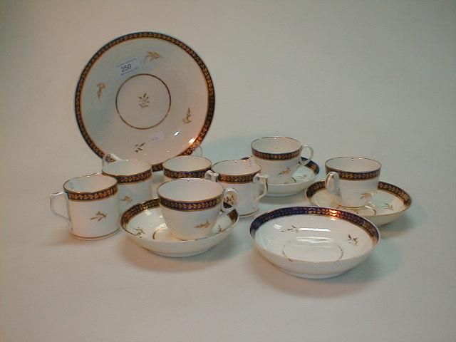 Appraisal: An early thC Derby part tea coffee service comprising a