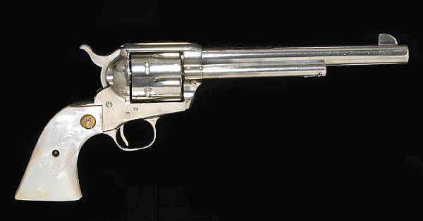 Appraisal: A Colt nd Generation single action army revolver Serial no