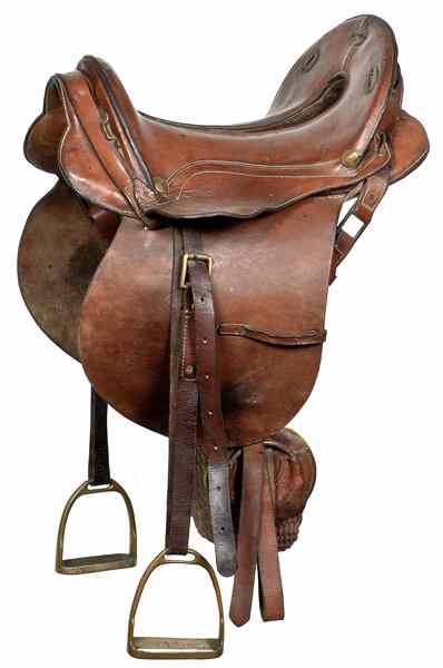 Appraisal: U S Model McClellan ''Style'' Saddle Modified in This saddle