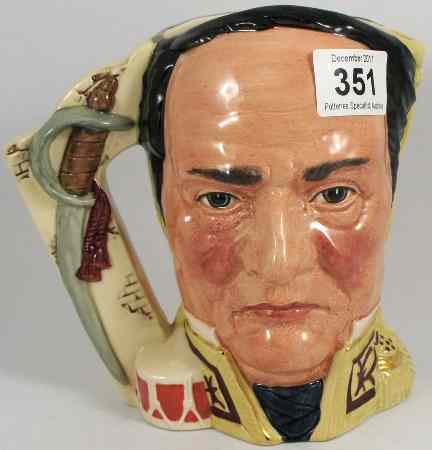 Appraisal: Royal Doulton Large Double Faced Character Jug Battle of Alamo