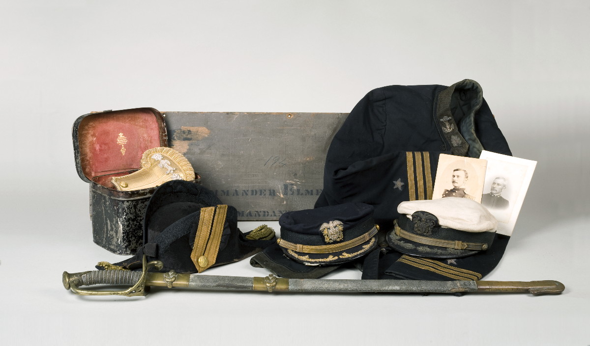 Appraisal: COMMANDER HORACE ELMER - LARGE GROUP OF UNIFORMS DOCUMENTS AND