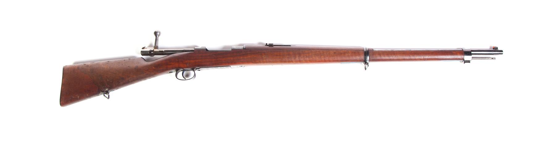 Appraisal: MAUSER X MM MODEL BOLT-ACTION RIFLE Germany ca Hardwood stock