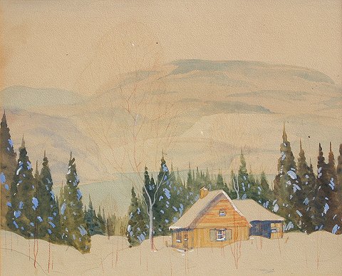 Appraisal: NORWELL Graham Noble Canadian - ''Spring Laurentians W C on