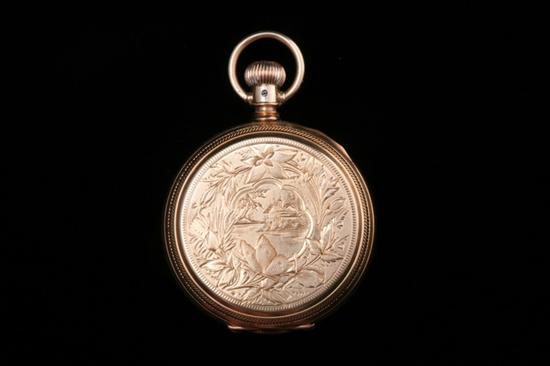 Appraisal: LADY'S VICTORIAN K YELLOW GOLD HUNTING CASE PENDANT WATCH By