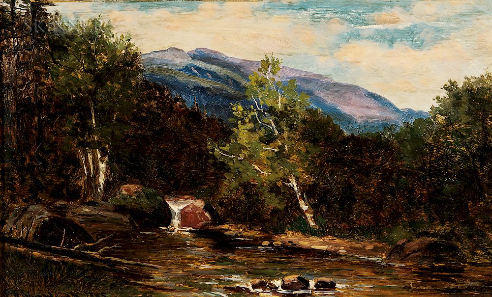 Appraisal: Frank Henry Shapleigh American - Mount Washington and Ellis River