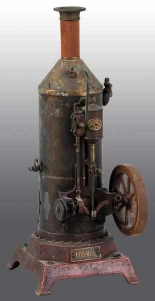 Appraisal: E Plank Cosmos Vertical Cone Top Steam Engine Description Ca