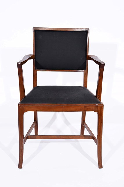 Appraisal: Heals and SonsSet of eight yew chairs stwo armchairs and