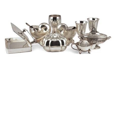 Appraisal: Group of Silver Plated Articles Estimate -