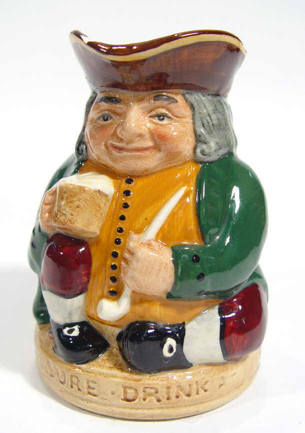 Appraisal: Royal Doulton Toby jug 'Honest Measure' with hand painted decoration