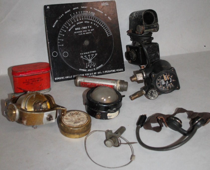 Appraisal: Various aeronautical aeroplane and other dials to include cylinder pressure